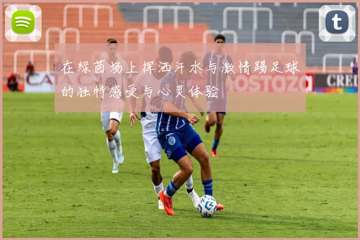 在绿茵场上挥洒汗水与激情踢足球的独特感受与心灵体验